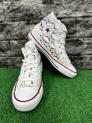 Converse All Star Pizzo Bianco Tg 36.5