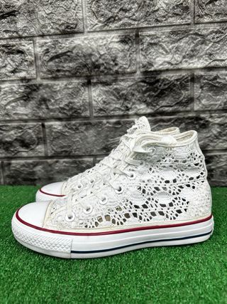 Converse All Star Pizzo Bianco Tg 36.5