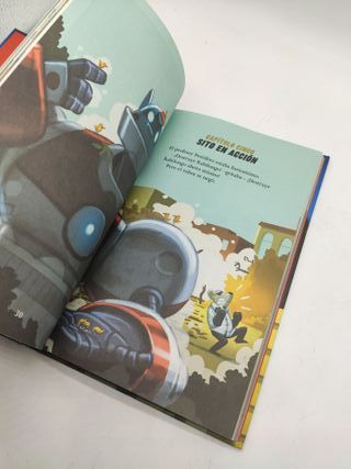 Sito Kesito y su robot gigantesco libro Polican