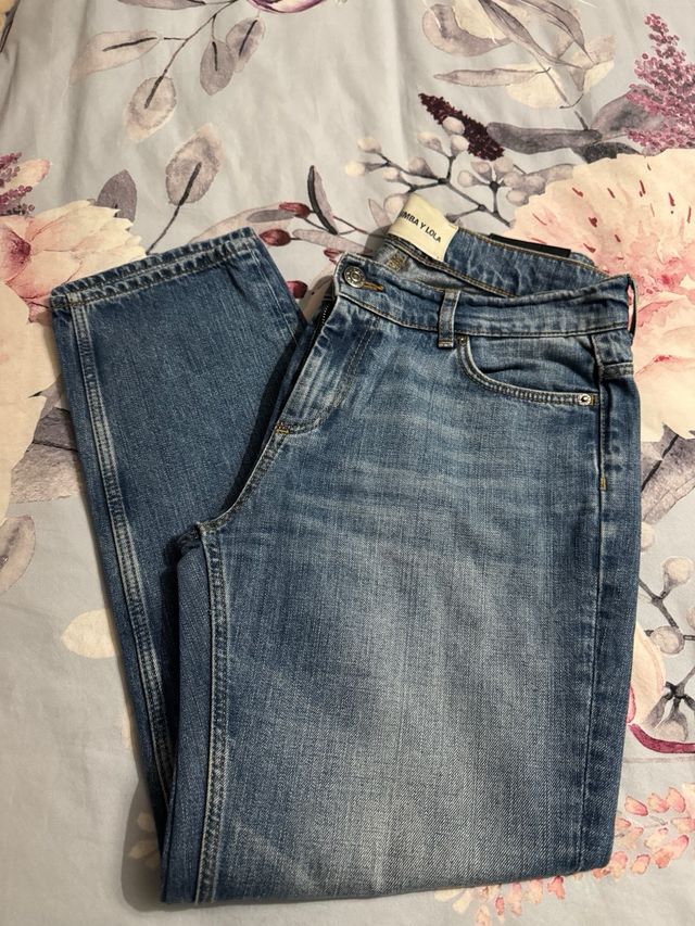Pantalón vaquero BIMBA Y LOLA azul