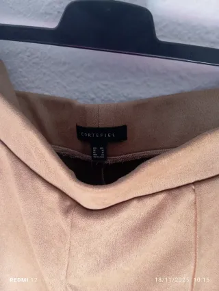 Pantalón efecto ante