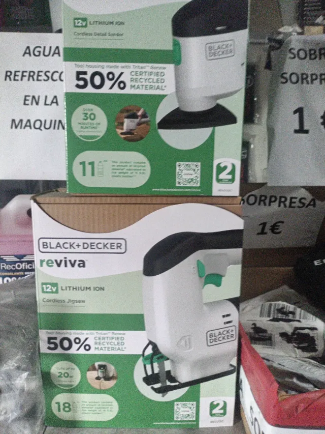 Sierra de calar Black+Decker Reviva 12V