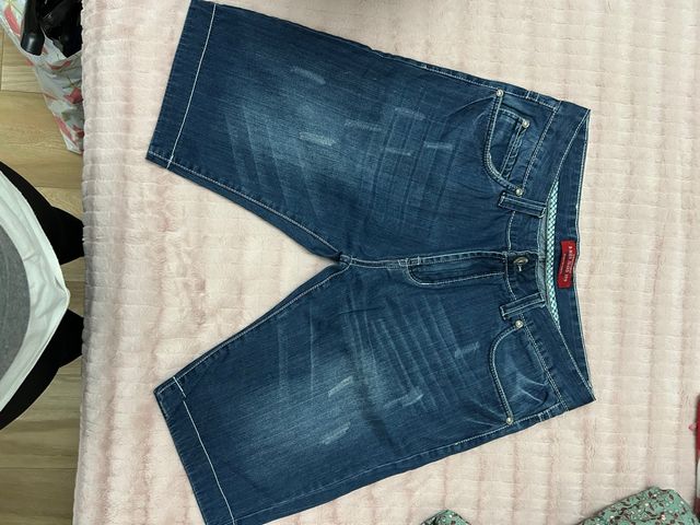 Pantalón corto vaquero hombre