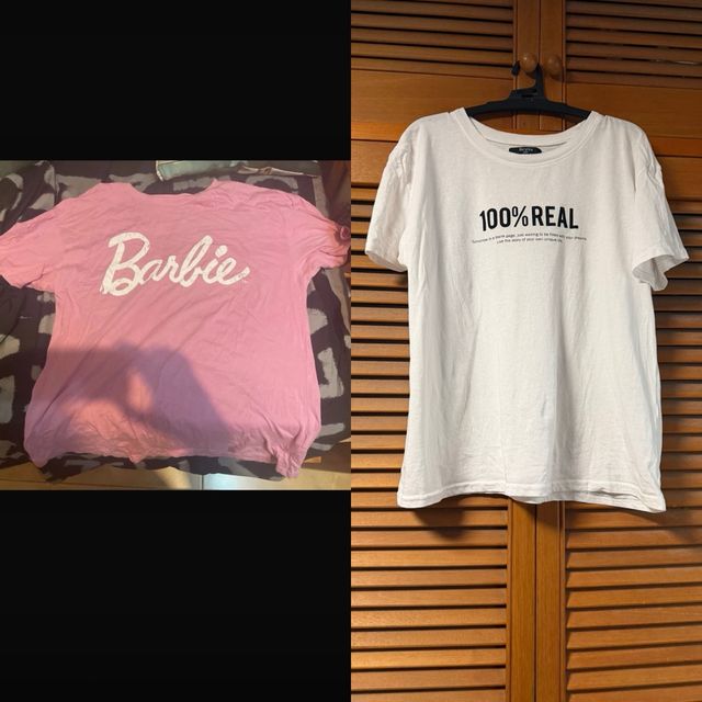 Pack 2 Camisetas Bershka Talla L