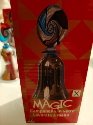 Campanelle in vetro lavorate a mano