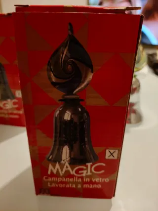 Campanelle in vetro lavorate a mano