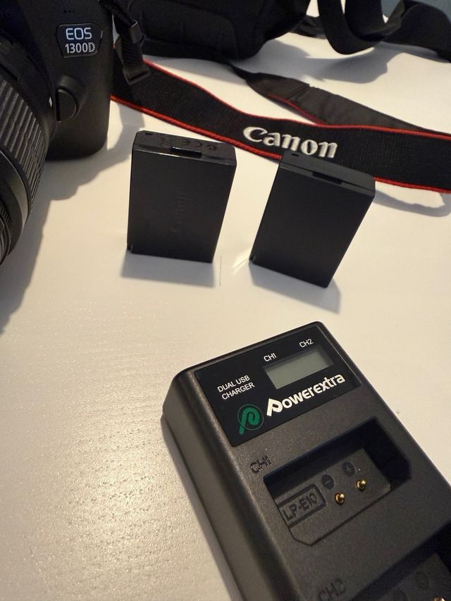 Cámara Canon EOS 1300D + Kit de Accesorios