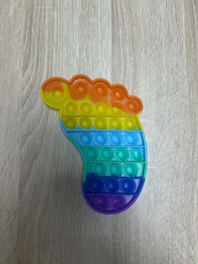 Pop it pie arcoíris