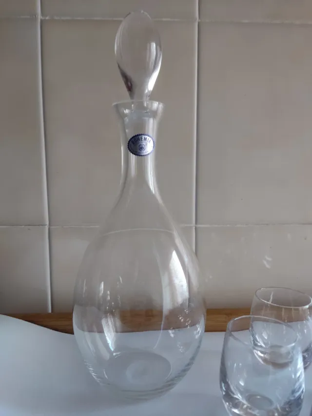 Set Liquore Cristallo Bohemia Nuovo