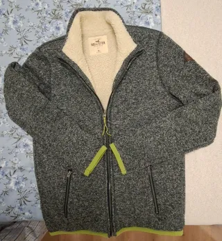 Chaqueta Hollister punto forrada