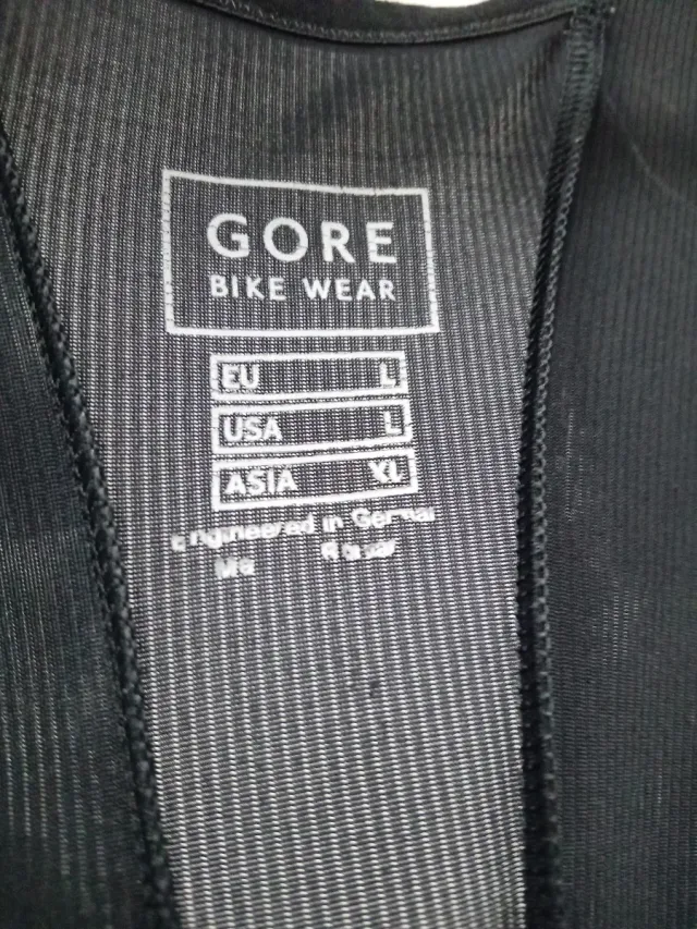 Culotte Gore Bike Talla L Negro