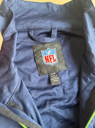 Chaqueta NFL Seahawks Azul Marino