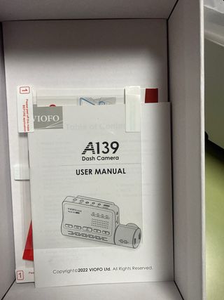 VIOFO A139 Triple Channel Dash Cam