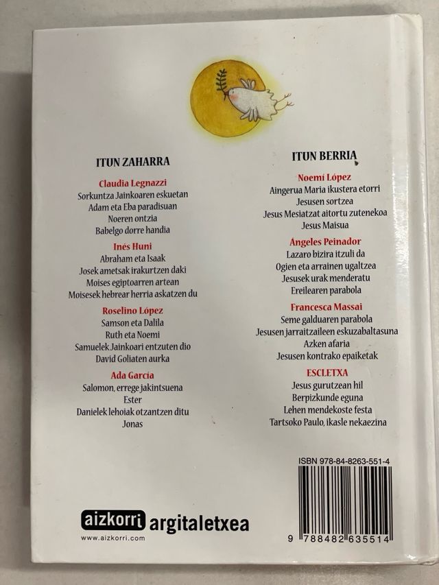 Bibliako istorio miragarriak