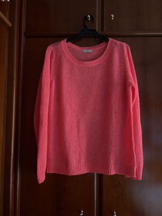 Jersey de punto coral talla única