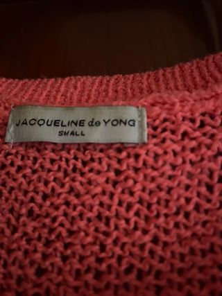 Jersey de punto coral talla única