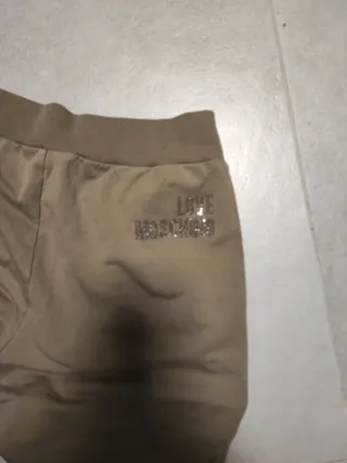 Pantaloni tuta Love Moschino marrone donna