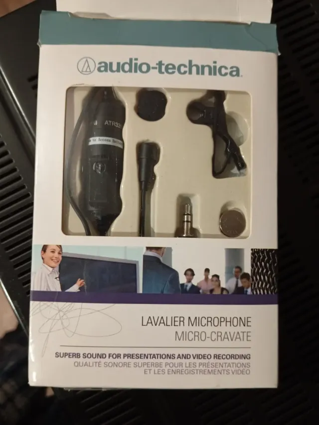 Micrófono Lavalier Audio-Technica ATR33