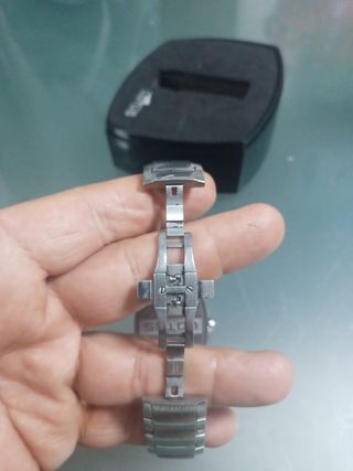 Reloj Lotus Hombre Rojo y Plateado