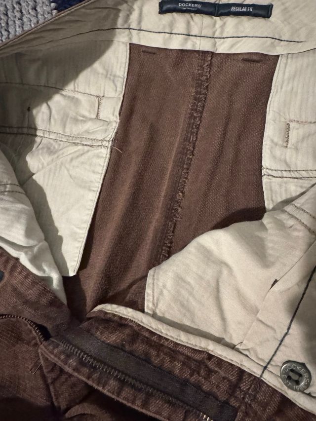 Pantalón Dockers Pana Marrón W38 L34