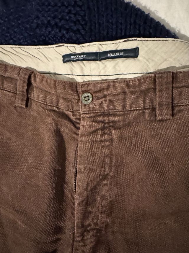 Pantalón Dockers Pana Marrón W38 L34