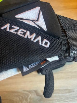 Guantes Hockey Patines Azemad Negros. Talla M