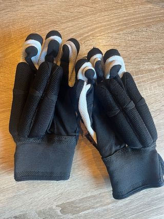 Guantes Hockey Patines Azemad Negros. Talla M
