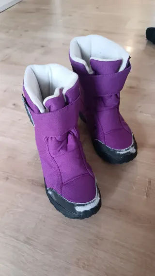 Botas de nieve moradas para niñ@ talla 34