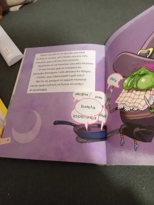 La bruixa que es menjava les paraules boniques