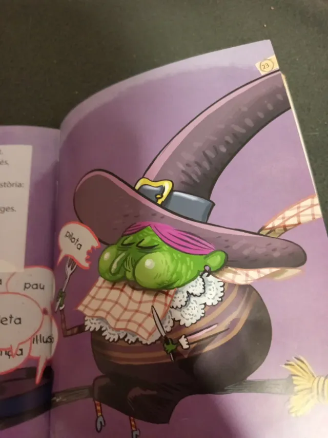 La bruixa que es menjava les paraules boniques
