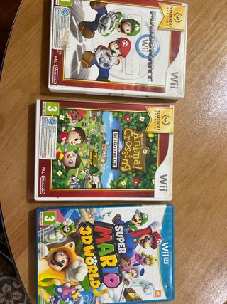 Juegos Nintendo Wii U: Mario Kart, Animal Crossing