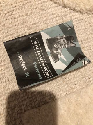 Botas de esquí Salomon 24-24.5