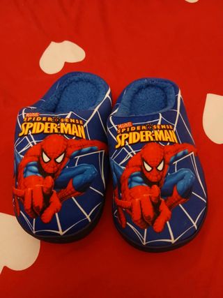 Ciabatte Spiderman Peluche Bambino