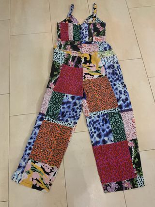 Mono estampado patchwork