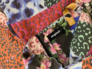 Mono estampado patchwork