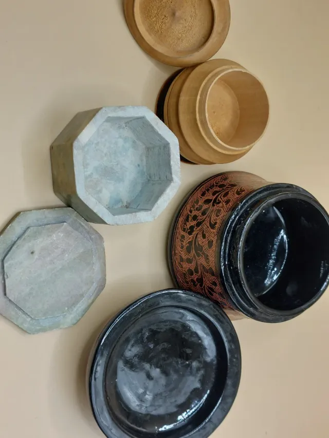 Conjunto 3 Caixas Tocador Hindu