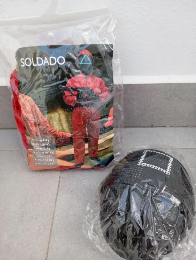 Disfraz Soldado Squid Game Talla L