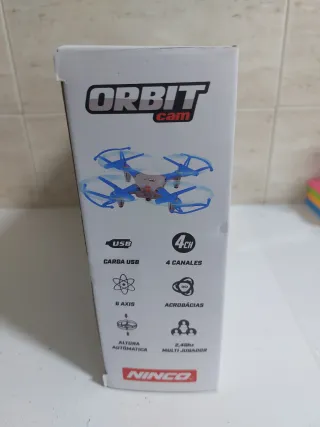 Dron Ninco Orbit Cam Azul y Blanco