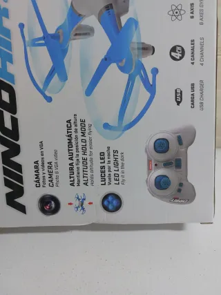 Dron Ninco Orbit Cam Azul y Blanco