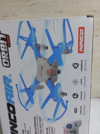 Dron Ninco Orbit Cam Azul y Blanco