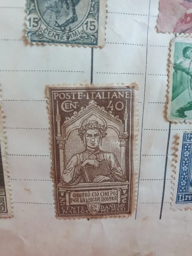 Sello Italiano Poste Italiane 40 Lire