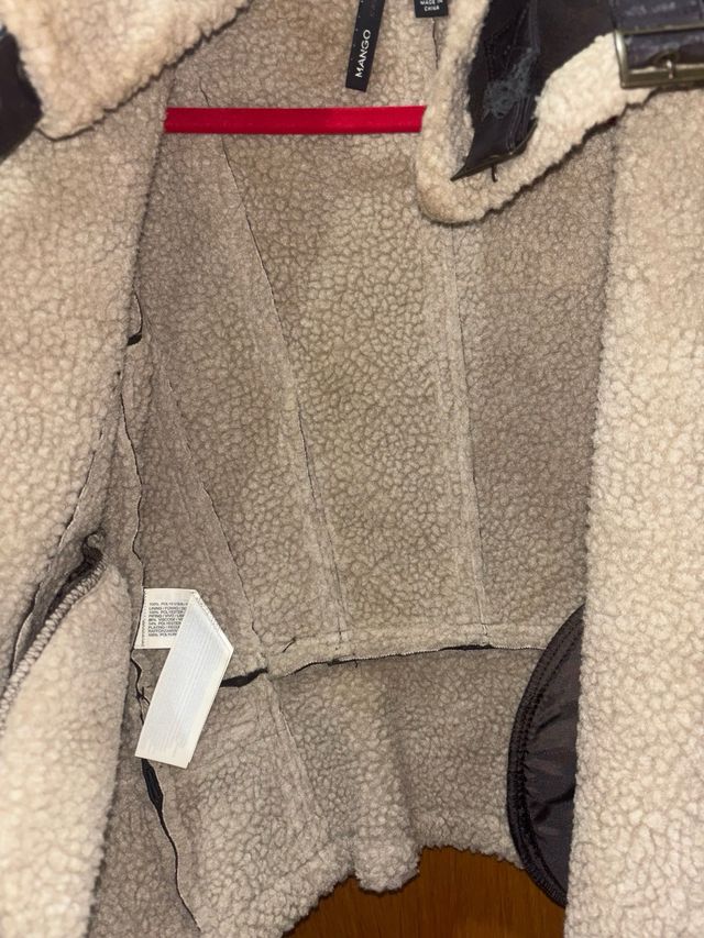 Chaqueta borrego marrón