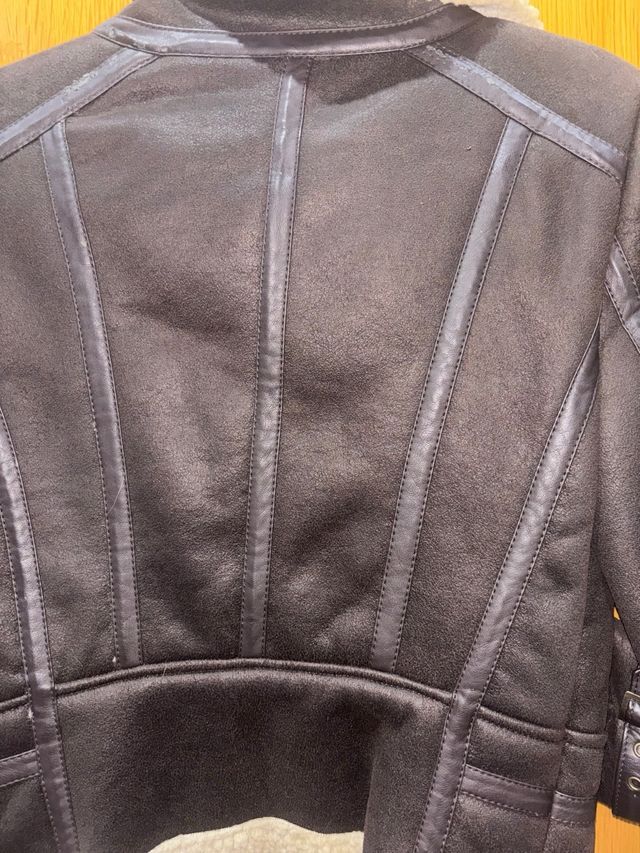 Chaqueta borrego marrón