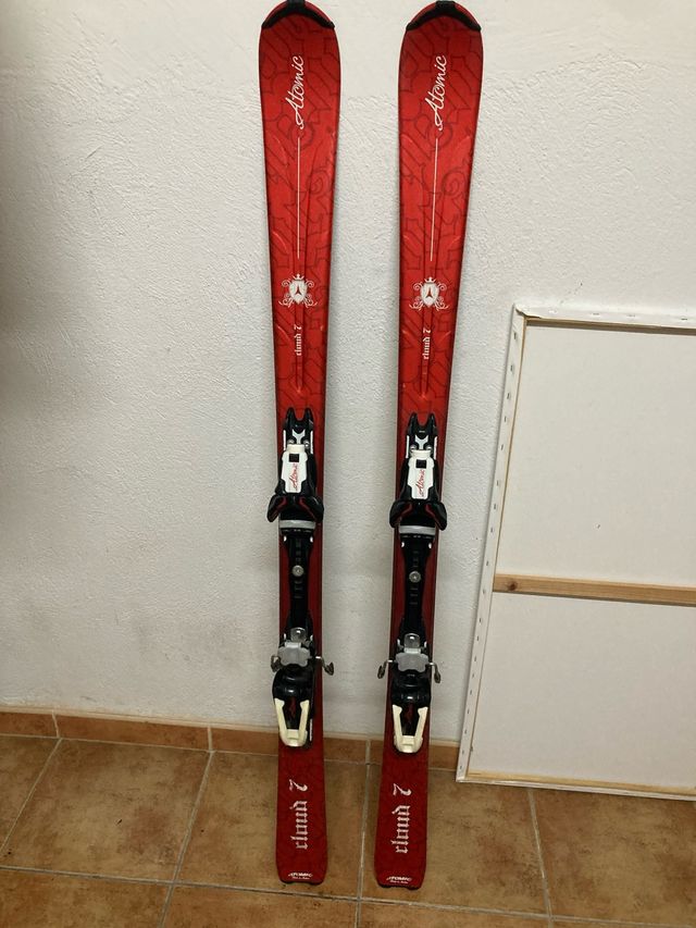 Esquís Atomic Cloud 7 Rojos