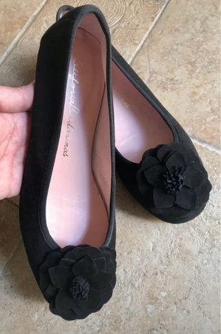 Bailarinas Euforia Ante Negro Talla 38