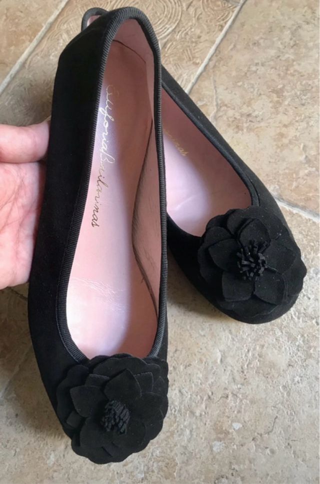 Bailarinas Euforia Ante Negro Talla 38