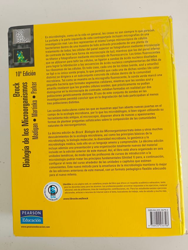 Brock, Biologia de Los Microorganismos, 10 edic...