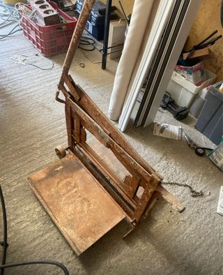 Guillotina corte ladrillo Gran Formato