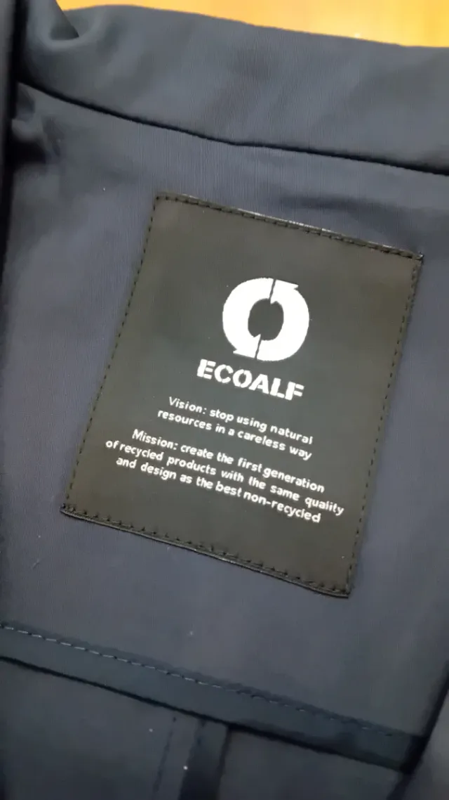 Blazer Ecoalf Mujer Talla M Azul Nuevo