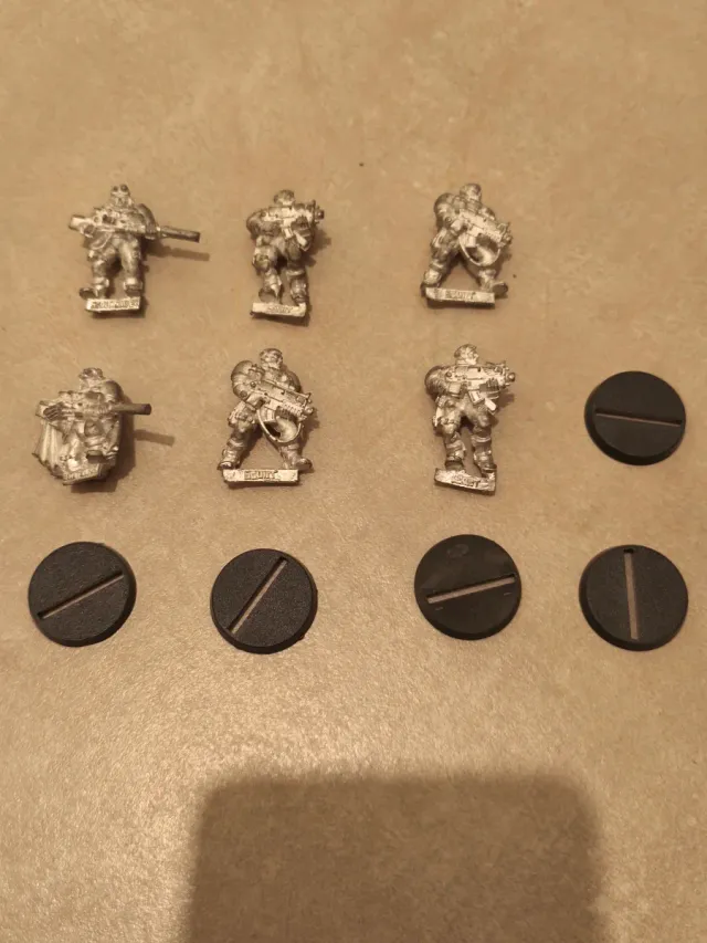 Warhammer 40k Exploradores Plomo